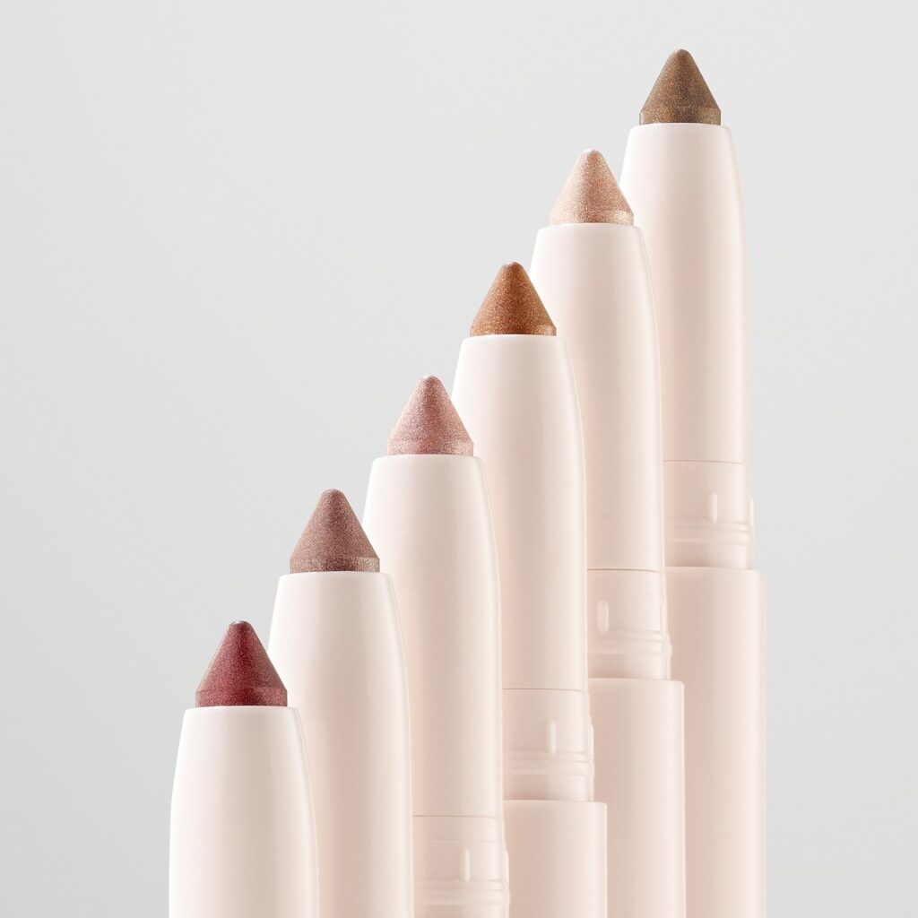 Different shades of the All of the Above Weightless Eyeshadow Stick